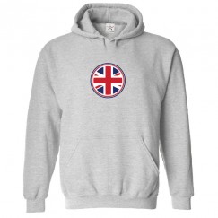 UK Flag Classic Unisex Kids and Adults Pullover Hoodie